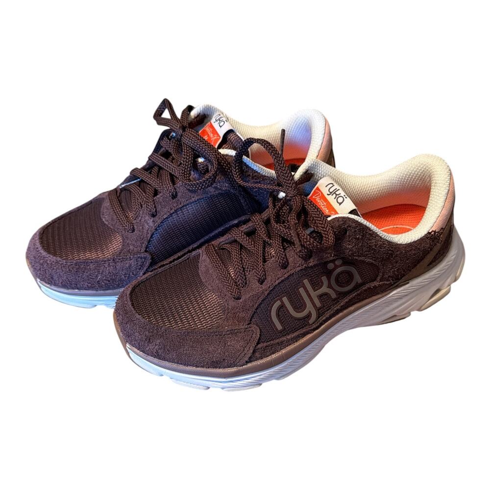 Ryka Devotion X Max Classic Walking Shoe Womens Size 6.5 Brown